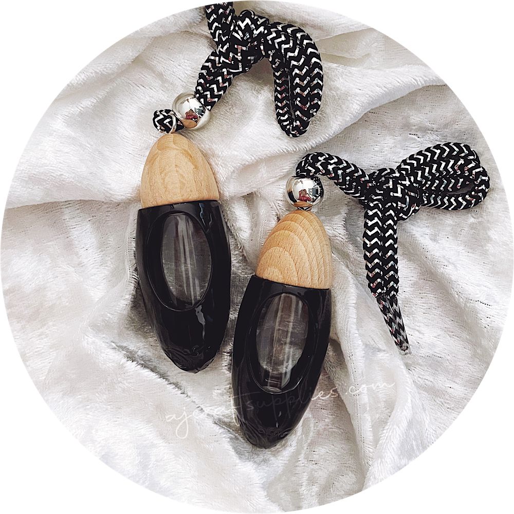 Hanging Bullet Diffuser Bottle - Black - Each