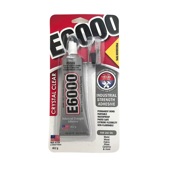 E6000 Glue Adhesive with Precision Tips 40.2g Each AJ Craft
