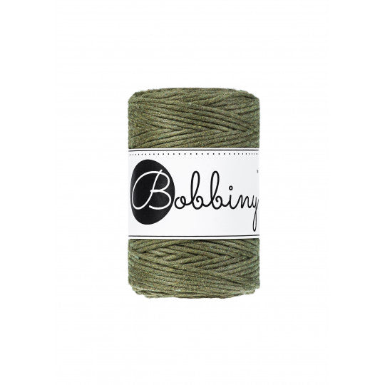 Bobbiny Baby Single Twist Macrame Cord - 1.5mm - Avocado