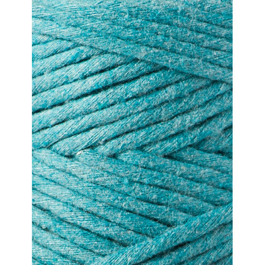 Bobbiny Single Twist Macrame Cord - 3mm - Teal