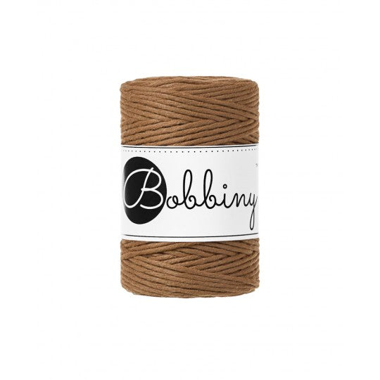 Bobbiny Baby Single Twist Macrame Cord - 1.5mm - Caramel