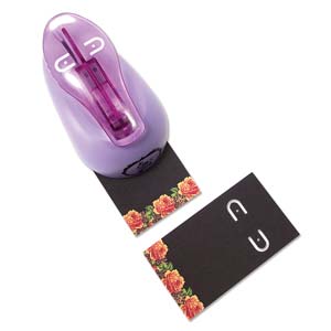 Earring Card Paper Punch - 2 Holes with Flaps (Leverback) - Great for Hoop Earrings