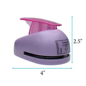 Earring Card Paper Punch - 2 Holes with Flaps (Leverback) - Great for Hoop Earrings