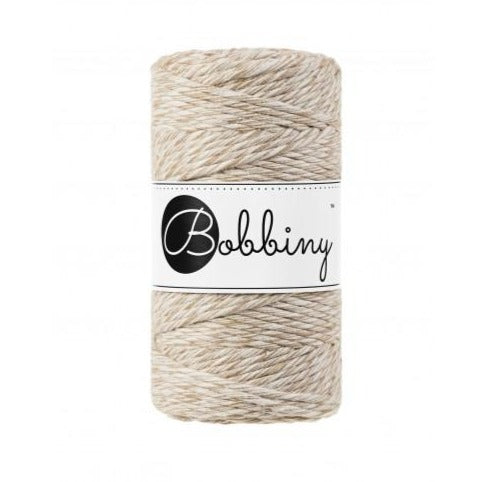 Bobbiny Single Twist Macrame Cord - 3mm - Frappe
