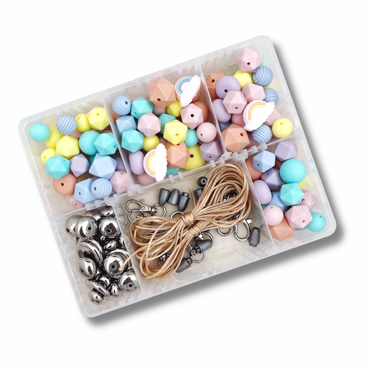 Medium DIY Craft Kit - Pastel Rainbow