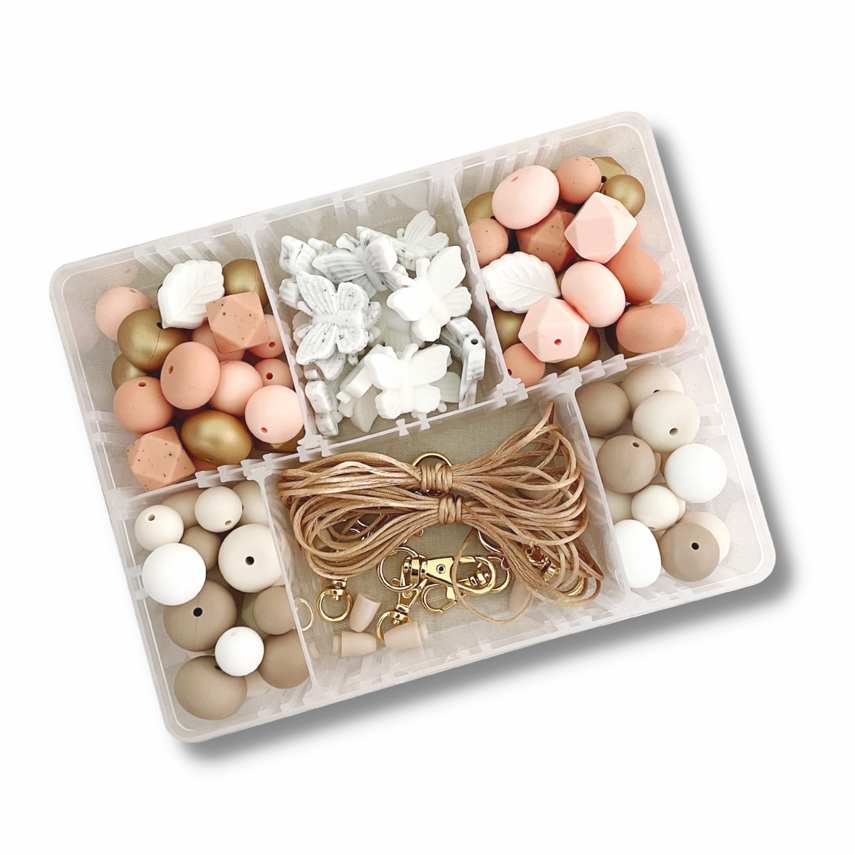 Medium DIY Craft Kit - Butterfly Garden (Peach & Gold)