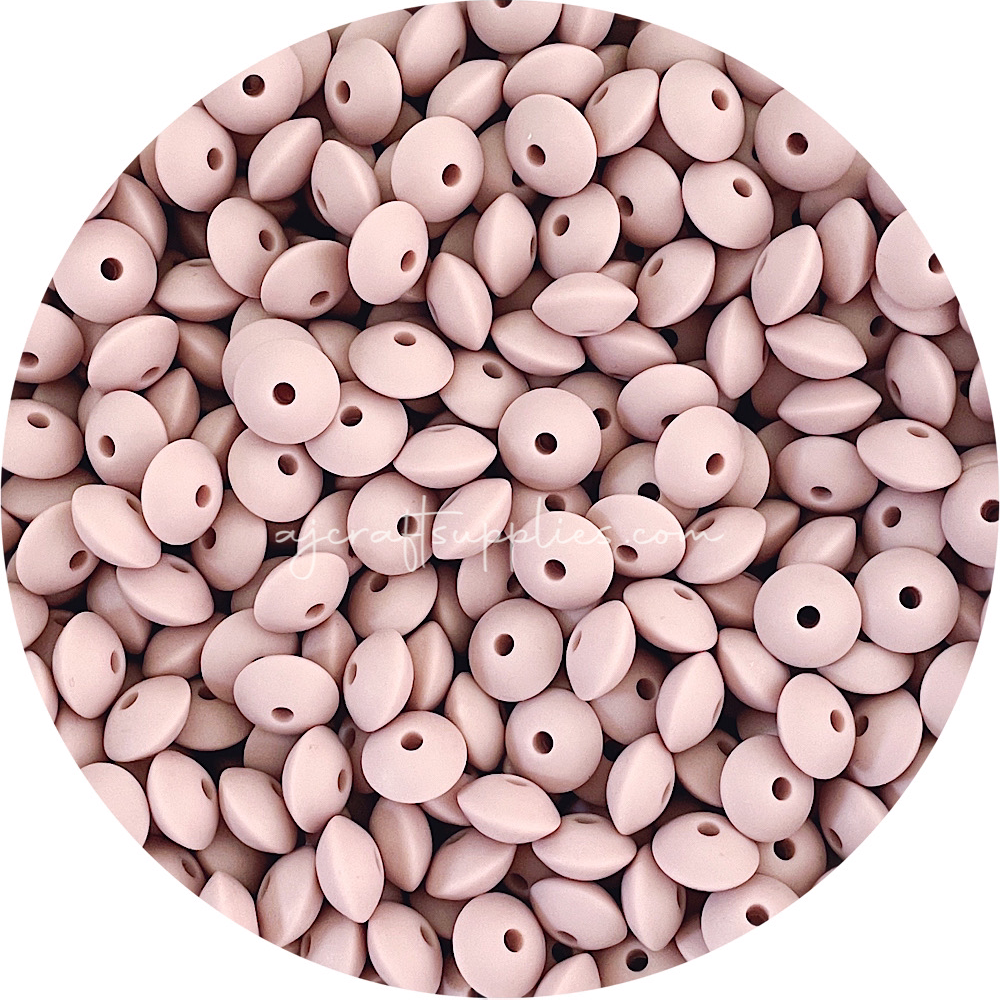 Nude - 12mm Mini Saucer - Each