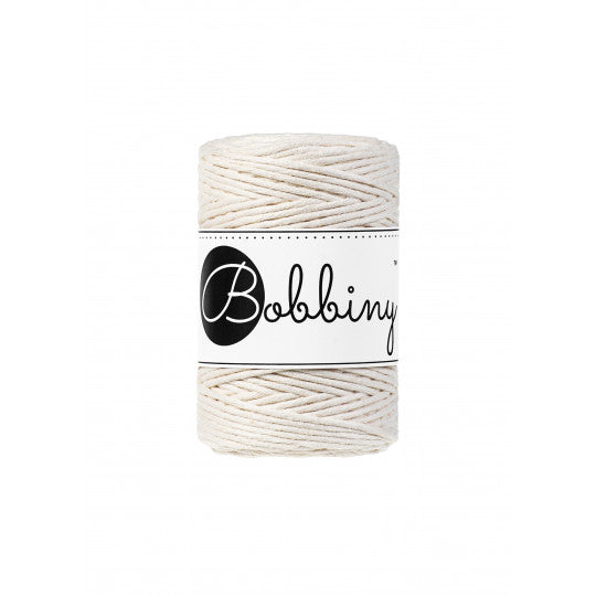 Bobbiny Baby Single Twist Macrame Cord - 1.5mm - Natural