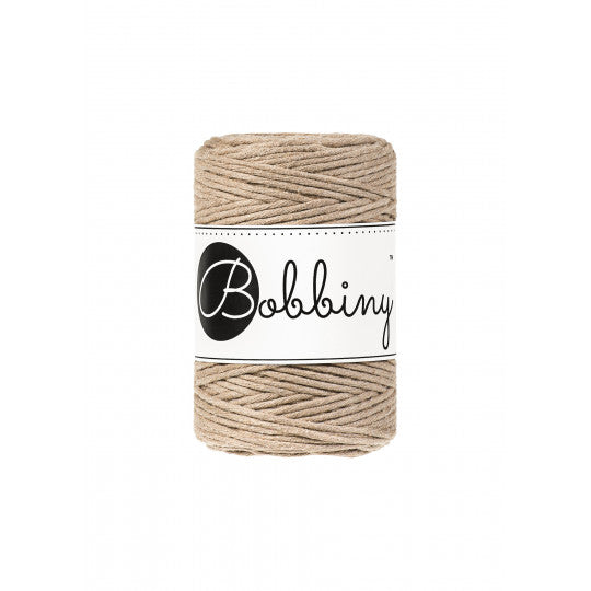 Bobbiny Baby Single Twist Macrame Cord - 1.5mm - Sand