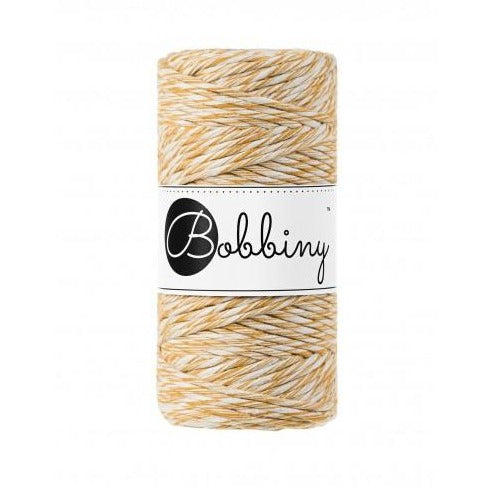 Bobbiny Single Twist Macrame Cord - 3mm - Sunflower