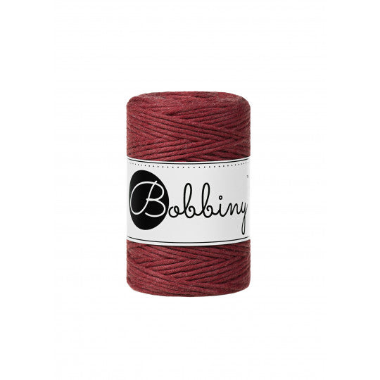 Bobbiny Baby Single Twist Macrame Cord - 1.5mm - Wild Rose